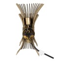 Clayre & Eef Wall Light 22x22x46 cm Gold colored Iron