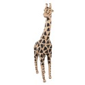 Clayre & Eef Figurine Girafe 90 cm Marron Noir Papier Fer Textile