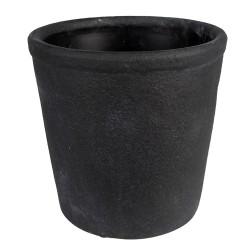 Clayre & Eef Planter Ø 16x16 cm Grey Ceramic