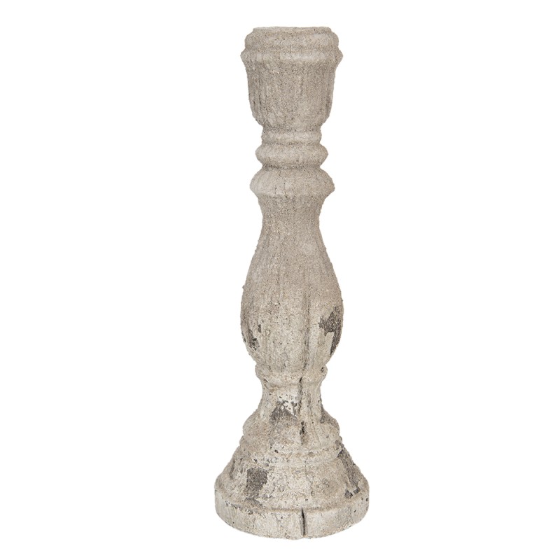 Clayre & Eef Candle holder 40 cm Grey Plastic