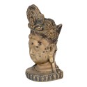Clayre & Eef Figurine Bouddha 11x9x22 cm Couleur or Polyrésine