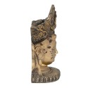 Clayre & Eef Figurine Bouddha 11x9x22 cm Couleur or Polyrésine