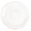Clayre & Eef Breakfast Plate Ø 18 cm Beige Ceramic Round