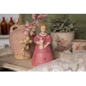 Clayre & Eef Figurine Woman 20 cm Pink Polyresin
