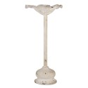 Clayre & Eef Candle holder Ø 22x48 cm White Iron