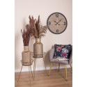Clayre & Eef Side Table Set of 2 42x38x58 cm Gold colored Metal