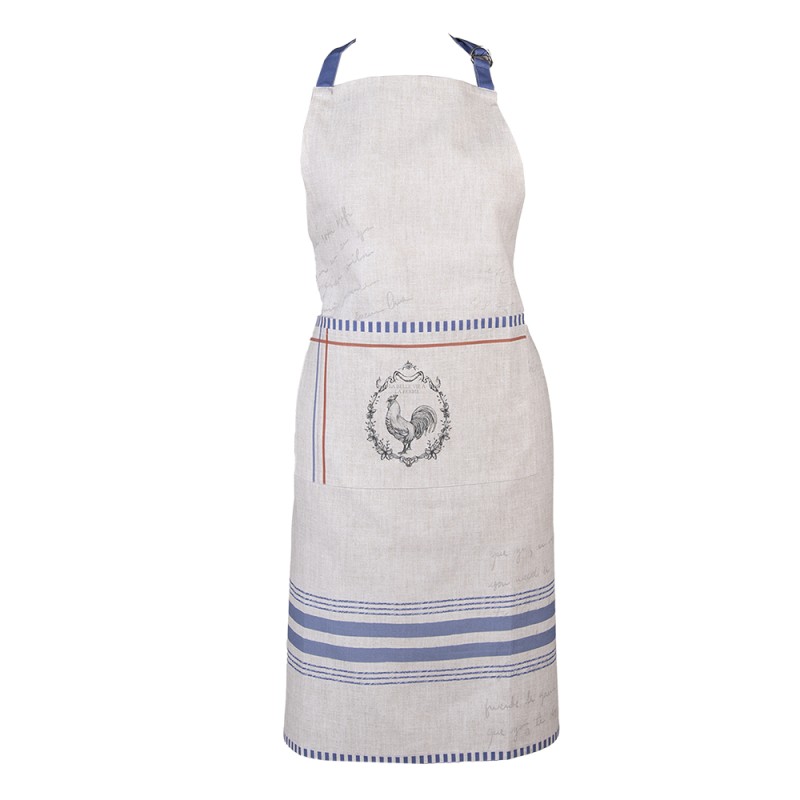 Clayre & Eef Apron and Oven Mitt set of 3
