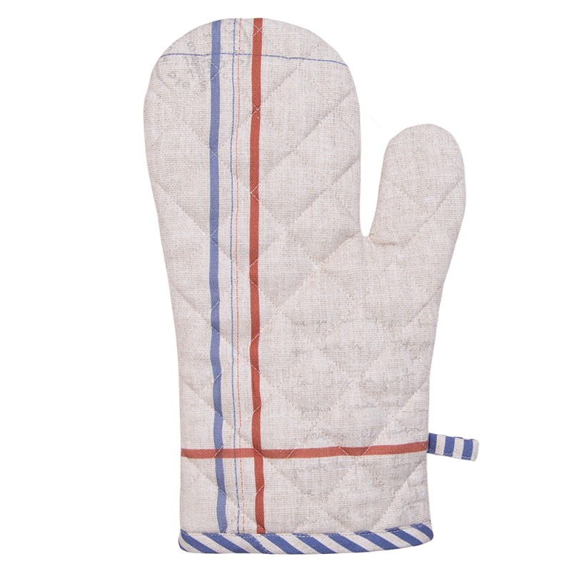 Clayre & Eef Apron and Oven Mitt set of 3