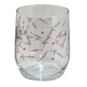 Clayre & Eef Waterglas  300 ml Transparant Glas Lavendel