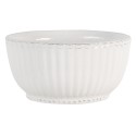 Clayre & Eef Soup Bowl Ø 14 cm White Dolomite Round