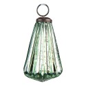 Clayre & Eef Christmas Bauble Ø 5 cm Green Glass