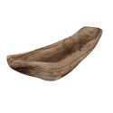Clayre & Eef Decorative Bowl 60x8x12 cm Brown Wood Rectangle