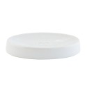 Clayre & Eef Porte-savon 12 cm Blanc Céramique Rond