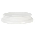 Clayre & Eef Porte-savon Ø 12x2 cm Blanc Porcelaine Rond