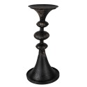 Clayre & Eef Candle holder 34 cm Black Metal