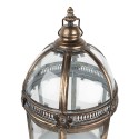 Clayre & Eef Lantern Set of 3 92/100 cm Copper colored Metal Glass