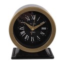 Clayre & Eef Table Clock 14 cm Black Iron Glass Big Ben London