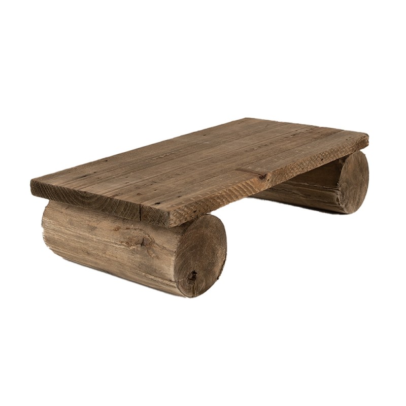 Clayre & Eef Plant Table 25x12x8 cm Brown Wood Rectangle