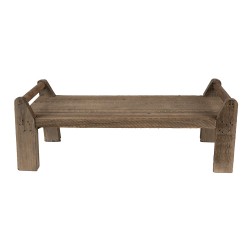 Clayre & Eef Plant Table 40x17x14 cm Brown Wood