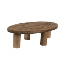 Clayre & Eef Plant Table 40x20x11 cm Brown Wood Oval