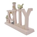 Clayre & Eef Figurine Nutcracker 18 cm Pink Polyresin Jolly