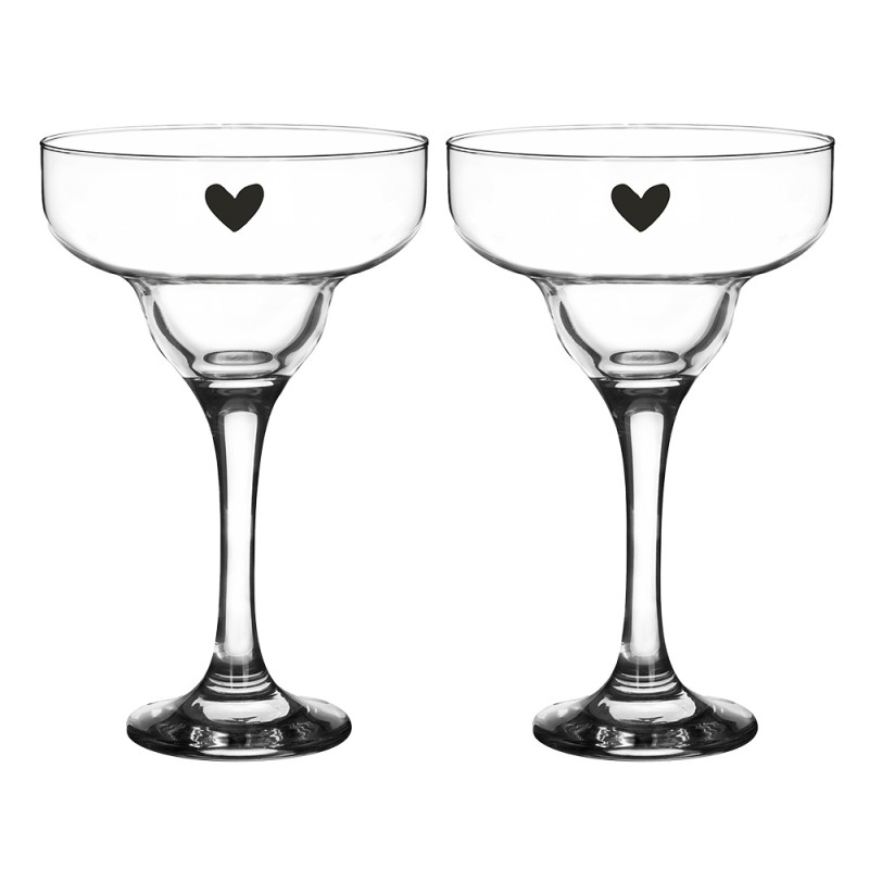Clayre & Eef Bicchiere Martini  set di 2