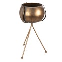 Clayre & Eef Plant Holder 35 cm Copper colored Iron