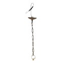 Clayre & Eef Pendant Lamp 41x41x75 cm  Gold colored Wood Iron