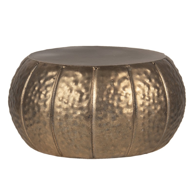 Clayre & Eef Planter Ø 26x13 cm Gold colored Iron Round