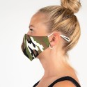 Clayre & Eef Waschbare Maske 13x26 cm Mehrere 100% Baumwolle