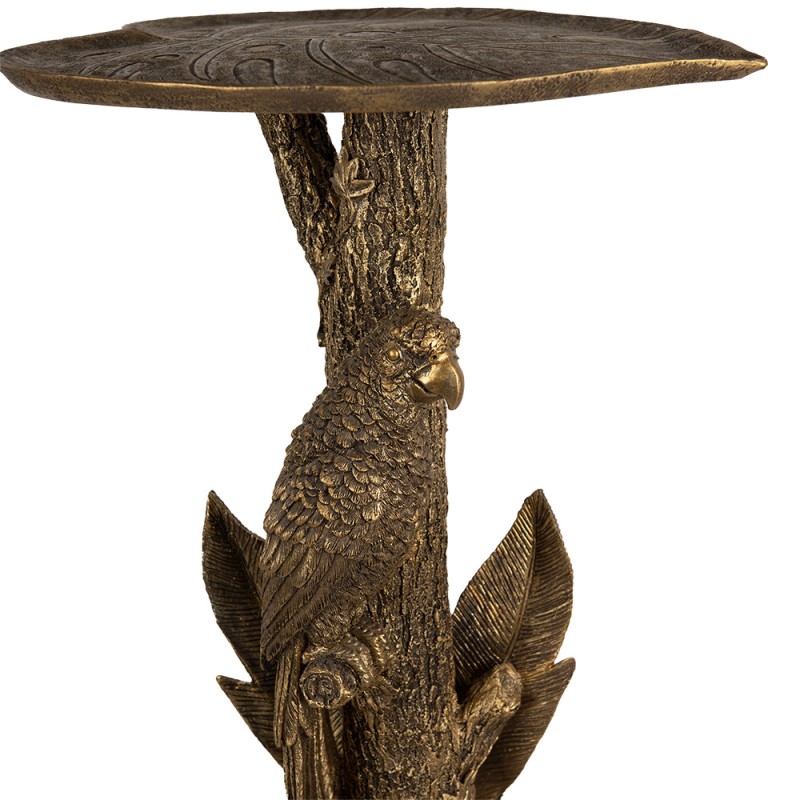 Gold animal side table deals