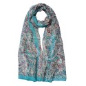 Juleeze Printed Scarf 50x160 cm Green