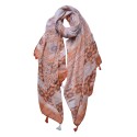 Juleeze Printed Scarf 90x180 cm Orange