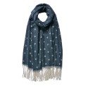 Juleeze Winterschal Damen 68x180 cm Blau