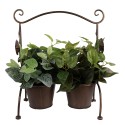 Clayre & Eef Pot de fleurs 40x20x47 cm Marron Fer