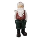Clayre & Eef Figurine Santa Claus 26x25x51 cm Red Polyresin