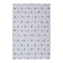 Clayre & Eef Tea Towel  50x70 cm White Blue Cotton Rectangle Roses