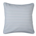 Clayre & Eef Housse de coussin 40x40 cm Bleu Rose Coton Hortensia