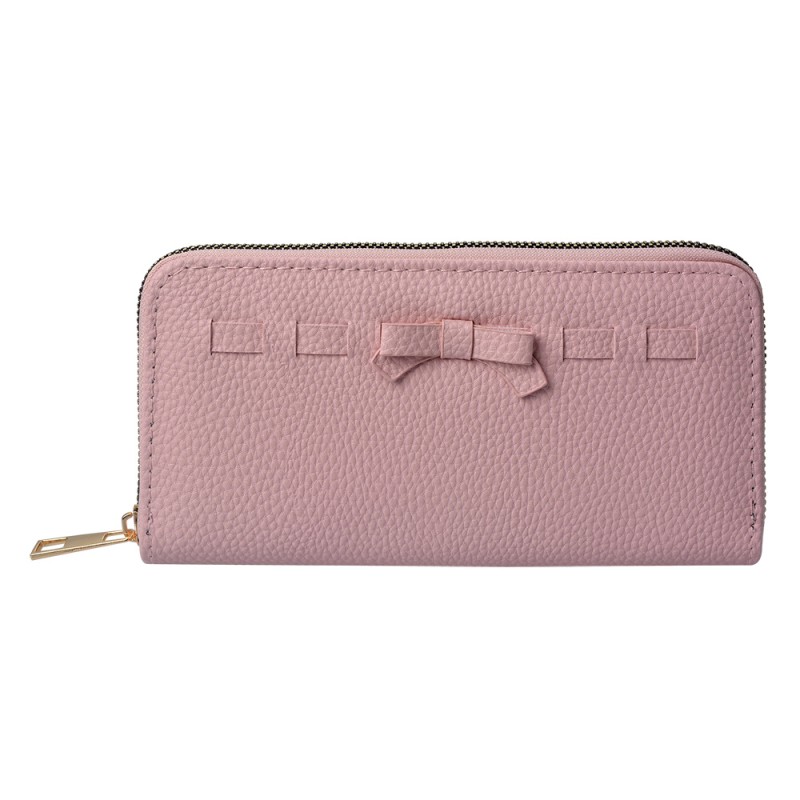 Juleeze Wallet 19x10 cm Pink Artificial Leather Rectangle