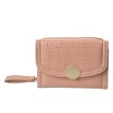 Juleeze Portefeuille 11x9 cm Rose Cuir artificiel Rectangle