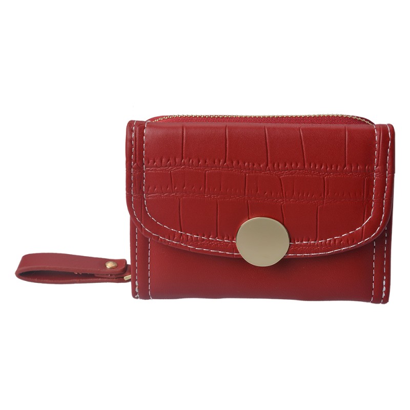 Juleeze Wallet 11x9 cm Red Artificial Leather Rectangle