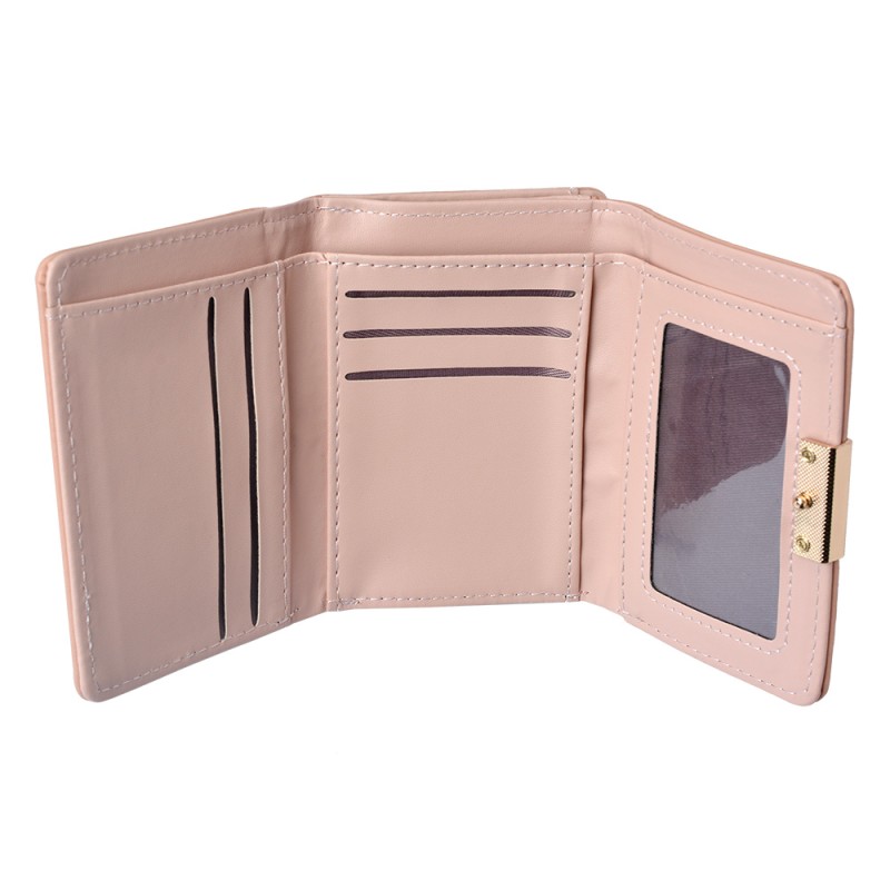 Juleeze Portefeuille 10x8 cm Rose Cuir artificiel Rectangle