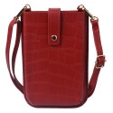 Juleeze Portefeuille 12x18 cm Rouge Cuir artificiel Rectangle