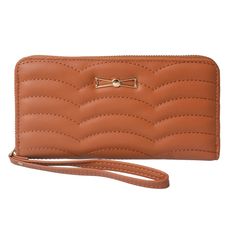 Juleeze Wallet 19x10 cm Brown Artificial Leather Rectangle