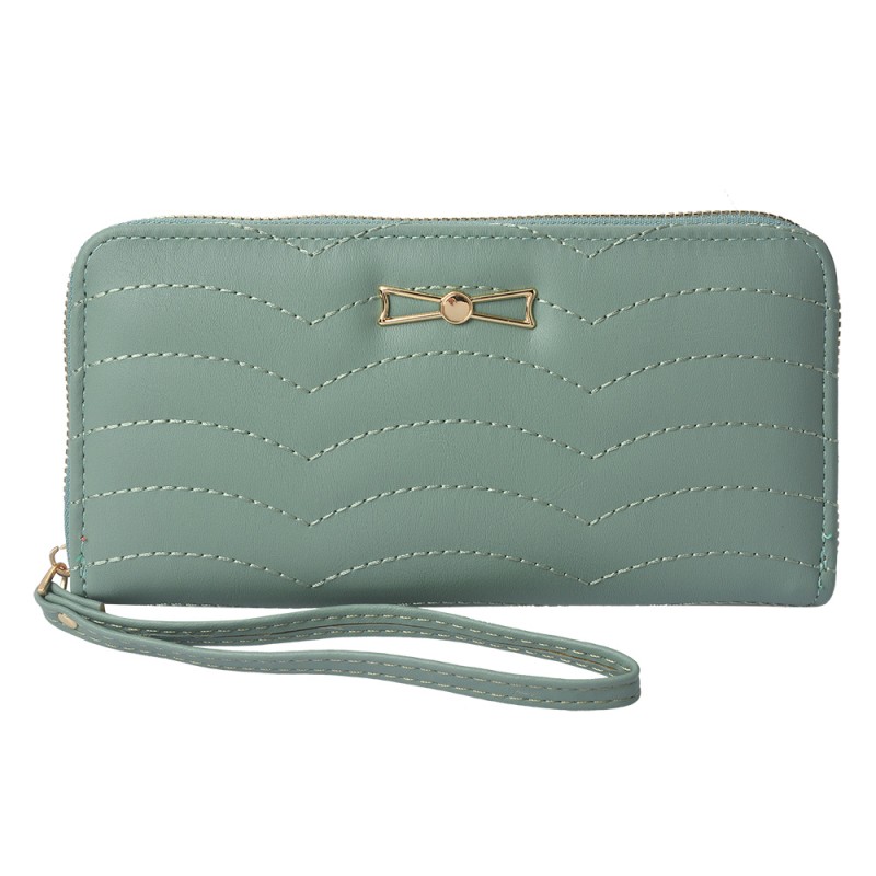 Juleeze Wallet 19x10 cm Green Artificial Leather Rectangle