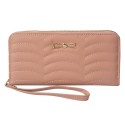 Juleeze Portefeuille 19x10 cm Rose Cuir artificiel Rectangle