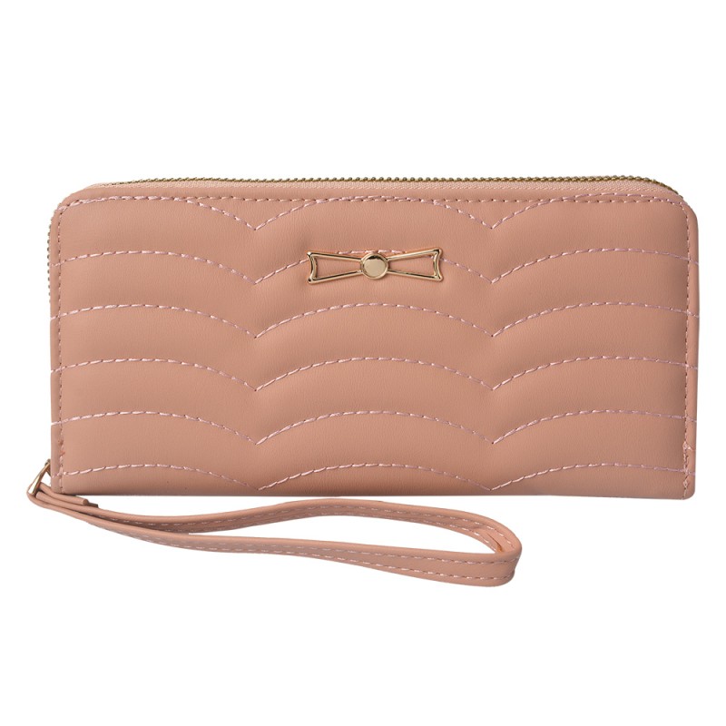 Juleeze Wallet 19x10 cm Pink Artificial Leather Rectangle