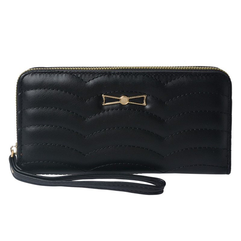 Juleeze Portefeuille 19x10 cm Noir Cuir artificiel Rectangle