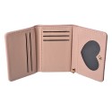 Juleeze Wallet Cat 10x8 cm Pink Artificial Leather Rectangle