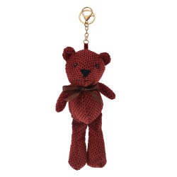 Juleeze Keychain Bear Red...